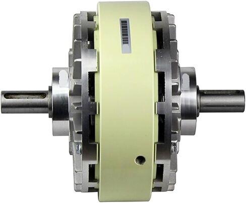 Double Shaft 2.5kg Magnetic Powder Clutch 25n.m for Printing Machine in Saudi Arabia