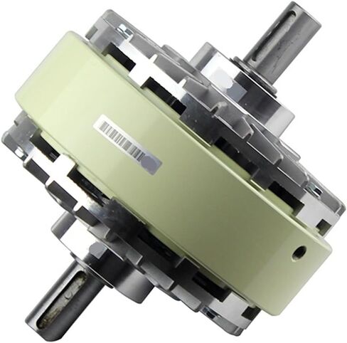 Double Shaft 2.5kg Magnetic Powder Clutch 25n.m for Printing Machine in Saudi Arabia