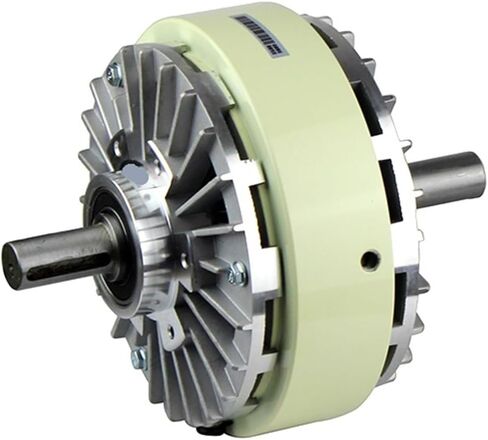 Double Shaft 2.5kg Magnetic Powder Clutch 25n.m for Printing Machine in Saudi Arabia