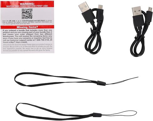 Audiosavings Bundle:(1) Chauvet D-Fi XLR Pack w/(3) Receivers+Charger Turns DMX Lights DMX Bundle with (1) Pair Rockville RPB3-BLACK Handheld Wireless Linking Portable Bluetooth Speakers (Items 3) in Kuwait