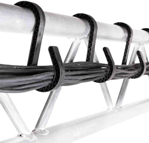 Prox X-SCABLEHOOK10 Cable Management S-Hook for Side Stage Truss Systems 2" 50mm Clip Hook Pack of 10 in Saudi Arabia