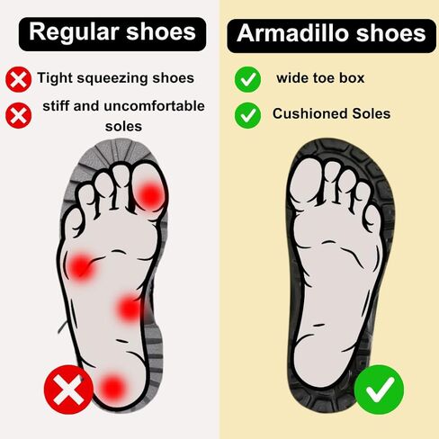 Armadillo Chef Shoes for Men 2025 Newly Slip Resistant, Lightweight Waterproof Armadillo Clogs for Women, Ideal Work Shoes for Kitchens C Black in Kuwait
