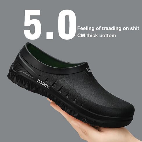 Armadillo Chef Shoes for Men 2025 Newly Slip Resistant, Lightweight Waterproof Armadillo Clogs for Women, Ideal Work Shoes for Kitchens C Black in Kuwait