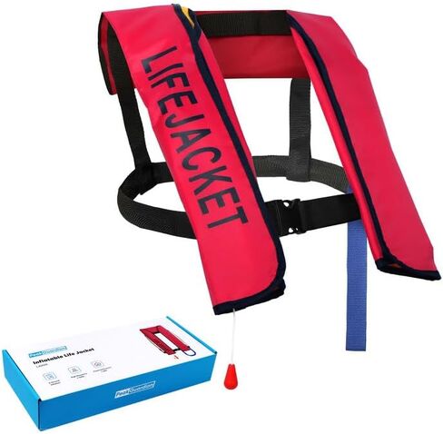 Life Jackets for Adults, PFD, Personal Flotation Device, Women's Men's Adjustable Safety Life Vest for Kayaking, Boating, Swimming, Watersports, & More in Saudi Arabia