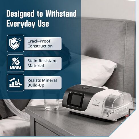 Mars Wellness Replacement Water Chamber Compatible with Resmed Airsense 11 CPAP Machines - Perfect Fit Reliable Water Chamber for Resmed Airsense 11 ONLY in Saudi Arabia