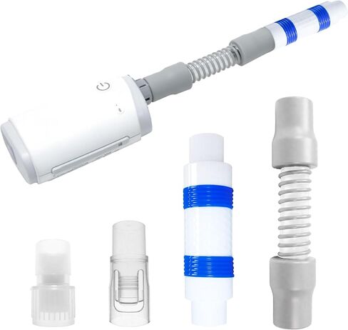 CPAP Muffler Physical Noise Reduction CPAP Accessories, Quiet Resin Silencer for Transcend Travel & Resmed Air Mini CPAP, Reduces White Noise for Peaceful Sleep in Saudi Arabia