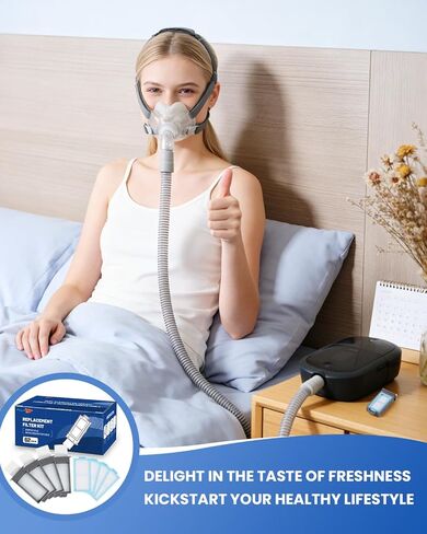 62PCS CPAP Filters for DreamStation 2 Replacement Filter Kit Compatible with Dreamstation 2, 4 Preassembled Filters+ 27 Pollen Filters+ 27 Ultra-Fine Filters Reusable + Disposable Combo Pack in Saudi Arabia
