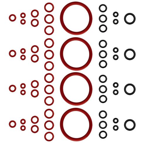 Mesee 60Pcs Silicone Seal O-Ring Kit Coffee Machine Sealing Gasket Professional Maintenance Kits 15 Sizes Seal O Rings Nozzle Gasket Fit for Saeco Philips Gaggia Esspresso Spidem Coffee Machine in Saudi Arabia