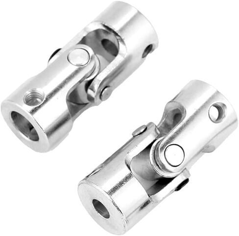 2 قطعة محرك اقتران العمود العالمي المشترك، اقتران عالمي، وصلة U مشتركة 8 مم موصل نحاسي طول التوجيه 35 مم OD 14 مم (القطر الداخلي in Kuwait