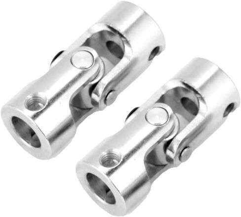 2 قطعة محرك اقتران العمود العالمي المشترك، اقتران عالمي، وصلة U مشتركة 8 مم موصل نحاسي طول التوجيه 35 مم OD 14 مم (القطر الداخلي in Kuwait