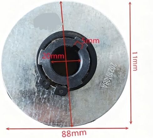 Clutch Fit for 168F 170F GX160 GX200 GX220 Engine with 20mm Shaft Output Water Pump Cutter in Saudi Arabia