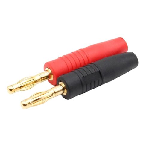 Fengpeng 4 قطع 4 مم مقابس مطلية بالذهب كابل مكبر صوت موسيقي سلك دبوس موصلات قابس الموز in Kuwait
