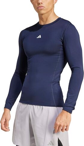 adidas Men's Techfit Compression Long Sleeve Training T-Shirt in Saudi Arabia