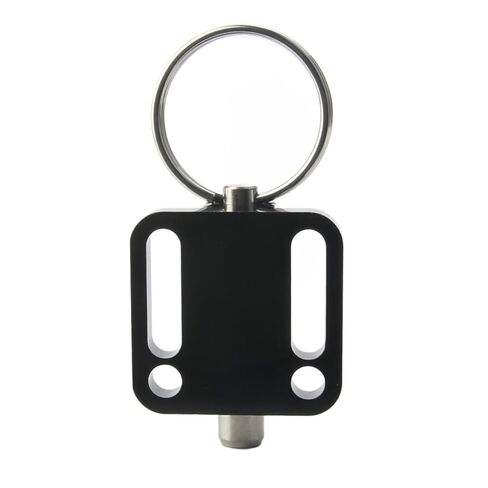 QX246 Spring Loaded Indexing Pin Aluminum Stainless Steel Plungers with Mounting Flange 1Pcs(QX246-LS,6MM) in Kuwait