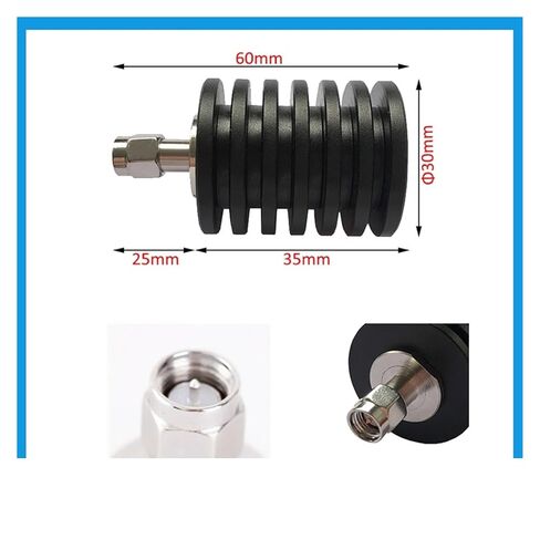 10W Male Coaxial Terminator 10 Watt-J Type 3GHz 6Ghz 50o Connector(6Ghz) in Saudi Arabia