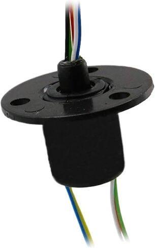 1pcs 12.5mm Diameter Flange Conductive Slip Ring 6 Wire 2A Collector Ring 360 Degree Rotation Transmission Slip Ring Connector Joint in Saudi Arabia