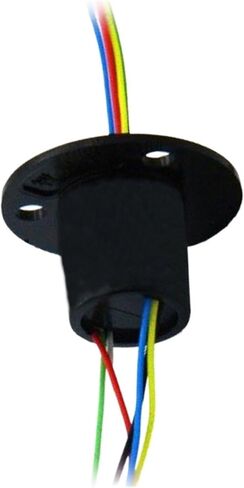 1pcs 12.5mm Diameter Flange Conductive Slip Ring 6 Wire 2A Collector Ring 360 Degree Rotation Transmission Slip Ring Connector Joint in Saudi Arabia