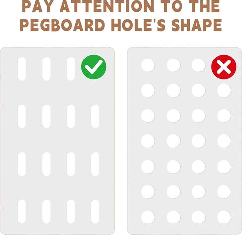 20 Pcs Plastic Pegboard Hooks Compatible with IKEA Skadis Pegboard Accessories, Hook Organizer Accessories Compatible with IKEA Pegboard Hooks for Home Office Indoor Supply (White) in Kuwait