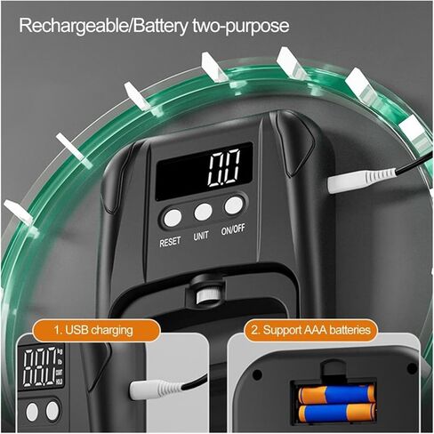 265Lbs/120Kg Grip Strength Tester Fitness Electronic Dynamometer Digital Hand Intelligent Meter in Kuwait