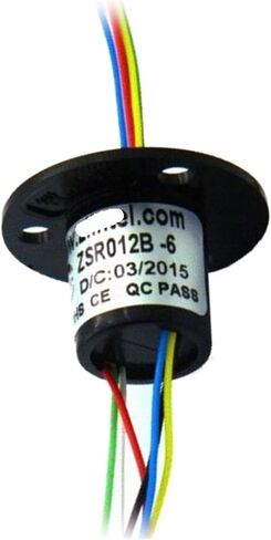 Small Cap-Type Slip Ring 360° OD 12.5mm 6-Way 2A in Saudi Arabia