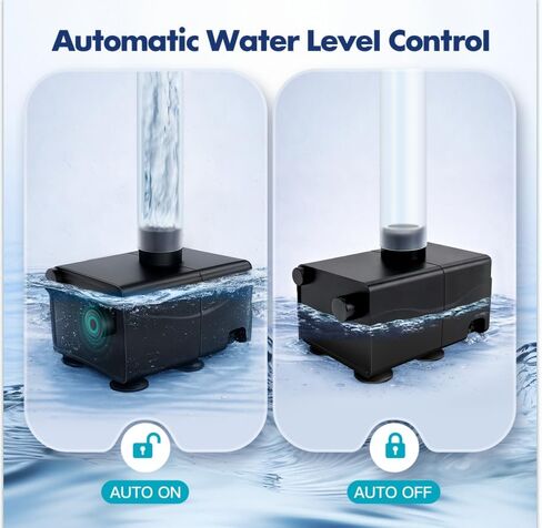 مضخة حوض صغيرة أوتوماتيكية مع مستشعر المستوى، 100-240 فولت، رفع 8.2 قدم و87 جالون في الساعة، مضخة مكثفة صغيرة غاطسة للتدفئة والتهوية وتكييف الهواء، ومزيل الرطوبة، والصرف المائي، وتصميم مضغوط هادئ، استبدال مجاني لمدة عامين in Kuwait