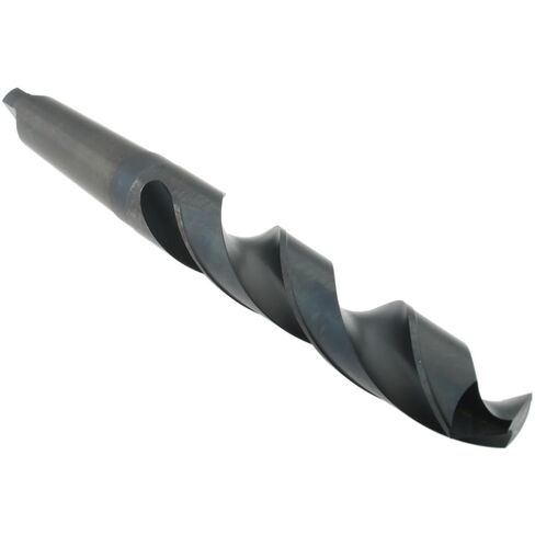 Hertel Taper Shank Drill Bit, High Speed Steel, 1-1/64" Diameter, Oxide Finish, 3MT Shank, 118° Point, 6-1/2" Flute Length, 11-1/8" OAL in Saudi Arabia