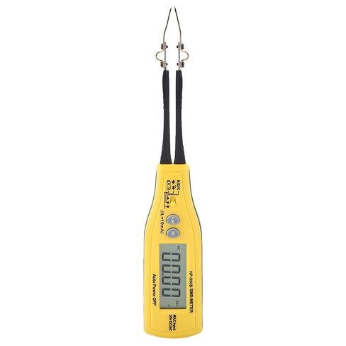990B Handheld SMD Meter Diode Resistance Capacitance Measuring Instrument for Industrial Office Use Yellow Color 200mm Size in Saudi Arabia