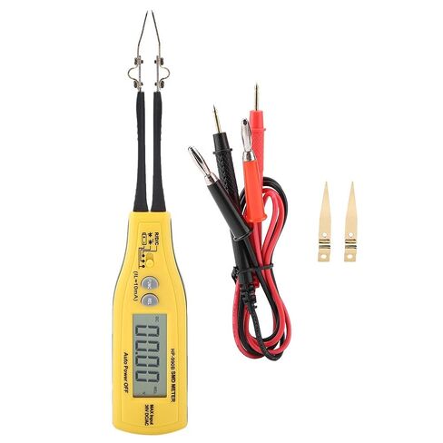 990B Handheld SMD Meter Diode Resistance Capacitance Measuring Instrument for Industrial Office Use Yellow Color 200mm Size in Saudi Arabia