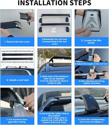 SYDSZ Cross Bar Roof Rack Fit for Mazda CX30 CX-30 2020 2021 2022 2023 2024 2025, Flush Side Rails, Heavy Duty Aluminum Roof Cross Bars Rooftop Luggage Rack, Ski Rack for car roof in Kuwait