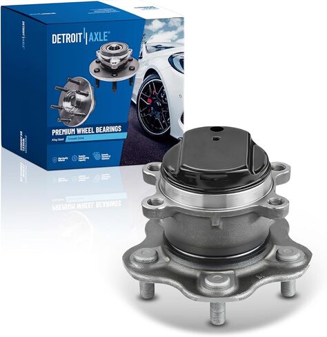 Detroit Axle - Front Wheel Bearing Hub for 2012-2015 Chevrolet Camaro 2009-2015 Cadillac CTS Wheel Bearing Hub Assembly 2013 2014 Replacement in Kuwait