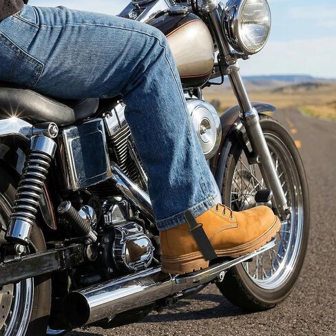 2PCS Boot Straps for Jeans, Adjustable Elastic Stirrup Pants, Boot Strap, for Women & Men Riding Motorcycle Mitten Pants, Black in Saudi Arabia