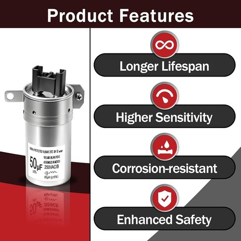 مكثف تشغيل المحرك W11395618 لغسالات ويرلبول مايتاج كينمور، يستبدل 4931353 PS12731163 W10843769 W11315694 W11162560 W10625046 in Kuwait