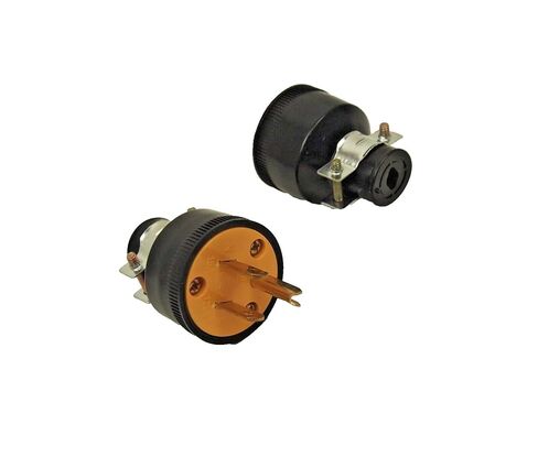 4 مجموعة (8 قطع) أنثى ذكر 3 الشق استبدال المكونات الكهربائية HD تمديد الحبل in Kuwait