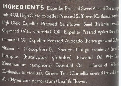 Soothing Touch Eucalyptus Bath & Body Massage Oil, 8 oz in Saudi Arabia