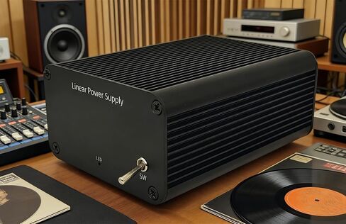 مصدر طاقة خطي تيار مستمر 5 فولت 1.5 أمبير محول PSU منظم، مصدر طاقة نظيف منخفض الضوضاء، مخرج محول PSU خارجي لترقية معدات الصوت الاستريو HIFI -M10 (5، فولت (تيار مستمر)) in Kuwait