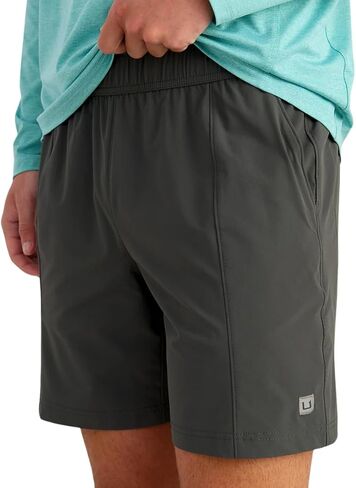 HUK Mens Airweight Short, Lightweight UPF 30+ Performance Fishing Short with Recycled Polyester and Stretch Fabric in Saudi Arabia