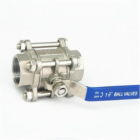 1/2" BSP Female 304 Stainless Steel 3-Piece Type Ball Valve IHNIEAEW in Saudi Arabia