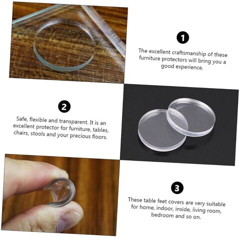 ULTECHNOVO 12pcs Glass Table Spacer Suction Cups Spacer for Table Bumper Pad Damper Pad in Saudi Arabia
