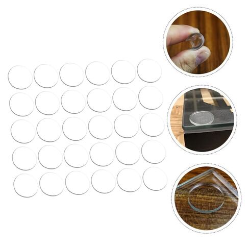ULTECHNOVO 12pcs Glass Table Spacer Suction Cups Spacer for Table Bumper Pad Damper Pad in Saudi Arabia