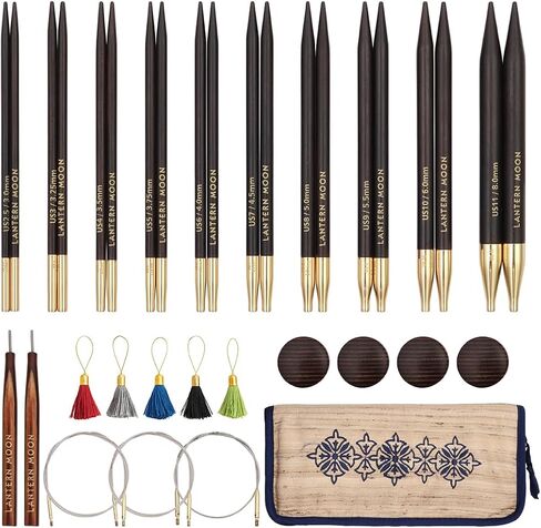 Lantern Moon Glory Interchangeable Needle Set 5" in Saudi Arabia