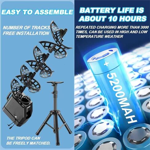 Smart Tennis Ball Machine, Automatic Tennis Launcher, Holds About 33 Balls, with Remote Control, 60-105CM Adjustable Tripod, Portable Tennis Launcher, for Practice and Training in Saudi Arabia