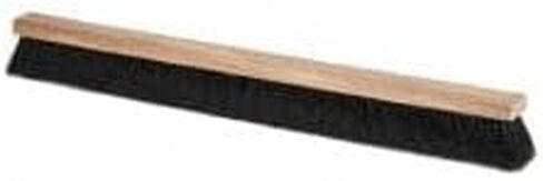 PRO SOURCE Bolt-On Style Push Broom Head: Black Polypropylene Bristles, 18" Wide in Saudi Arabia