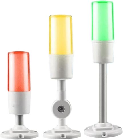 Led Three-Color Signal Indicator Lamp 24V 3 Color in 1 Layer Smart Warning Light for Machine Alarm Fold/Rod Optional(Twinkle fold Type) in Saudi Arabia