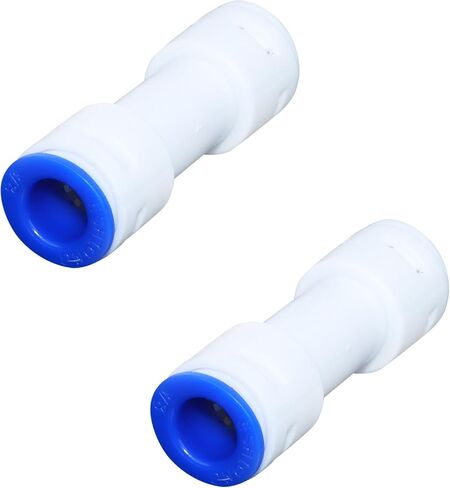 RUIAN 6PCS 3/8" Check Valve Plastic Straight Push to Quick Connect One Way Flow Control Universal 3/8 inch OD Tube Fittings for Air/Water Systems in Saudi Arabia