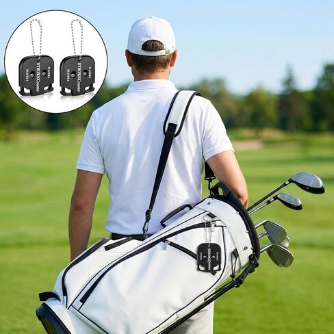 2 PCS Golf Score Counter, Portable Square Golf Stroke Counter for 2 Players, Mini Score Keeper Counters Clicker with Hanging Rope for Sport Competitions Games Scores in Saudi Arabia