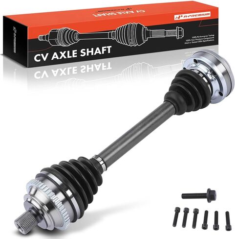 A-Premium CV Axle Shaft Assembly - Compatible with Volkswagen EuroVan 1992 1993 1994 1995 1996, 2.4L 2.5L, Manual Transmission - Front Left or Right, Replace# VW8054, VW-8054, 1700314088, 1700-314088 in Saudi Arabia
