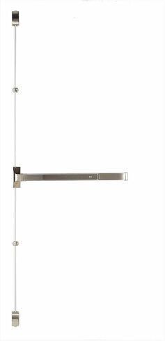 Copper Creek V9560-SS-48 Grade 1 Vertical Rod Exit 48-Inch Wide, Satin Stainless in Saudi Arabia