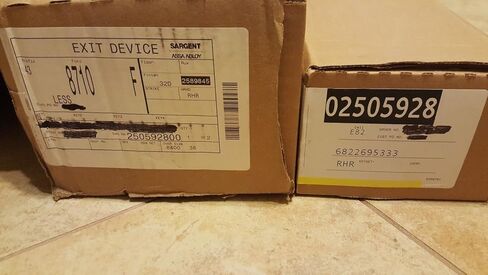 Vertical Rod w/Trim, Exit Device, Grade 1 in Kuwait