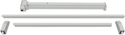 Deltana Pdvr36-al Vertical Rod Panic Device, Aluminum, 36" in Saudi Arabia