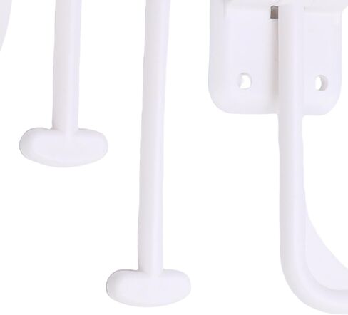 Estink 90 درجة T نمط RV حامل باب الدخول تثبيت آمن لمقطورة Campervan مع مادة ABS عالية القوة متعددة الوظائف مزلاج الباب للاستخدام التجاري في ساحة المنزل (أبيض) in Kuwait